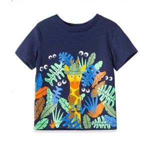 Little Me Giraffe Jungle tee NEW WITH TAGS